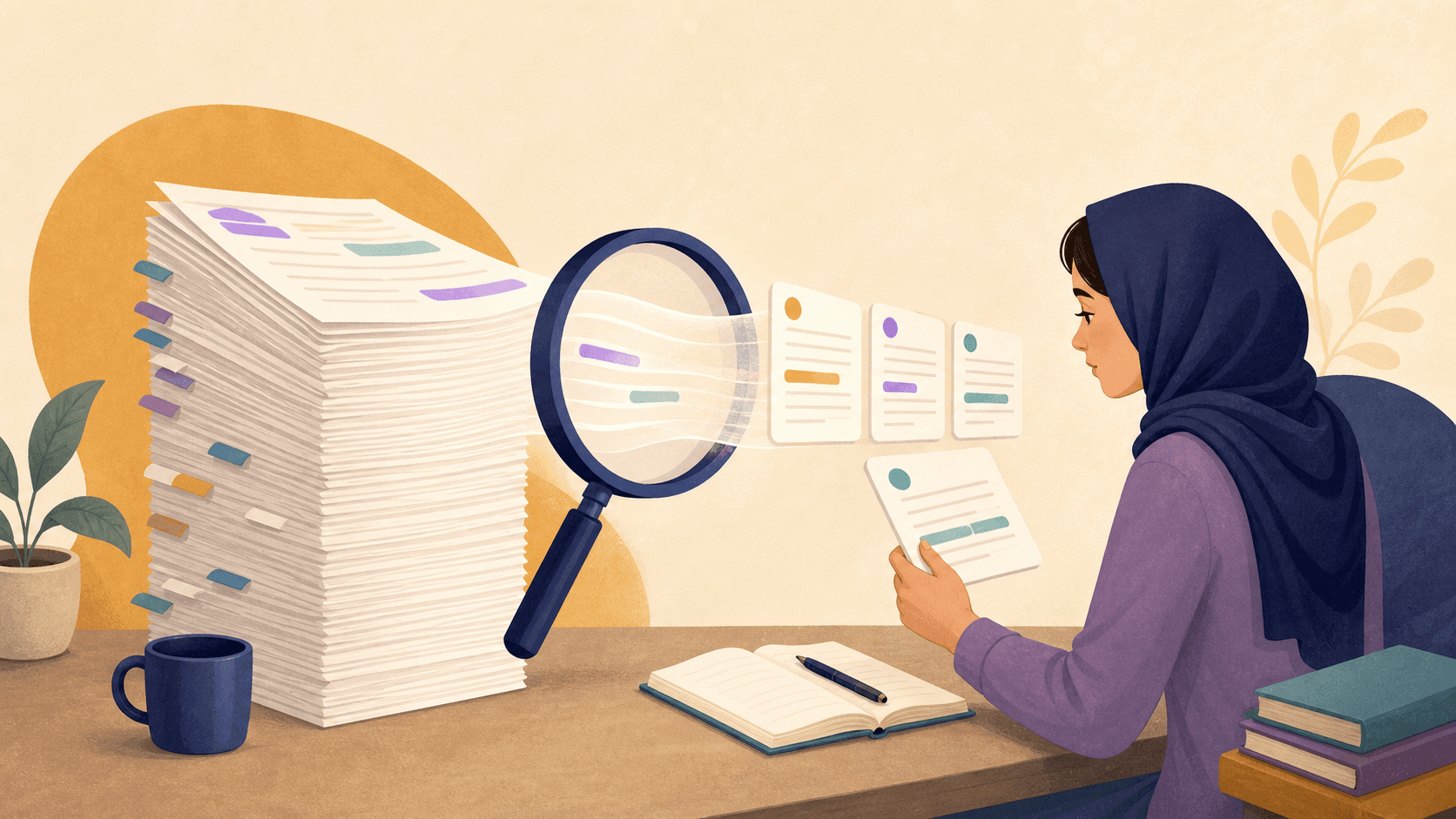 خلاصه‌سازی یک فایل PDF دانشگاهی با هوش مصنوعی و استخراج نکات منبع‌دار